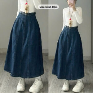 Kaki And Jean Skirts - CVKJ013