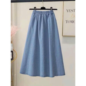 Kaki And Jean Skirts - CVKJ019