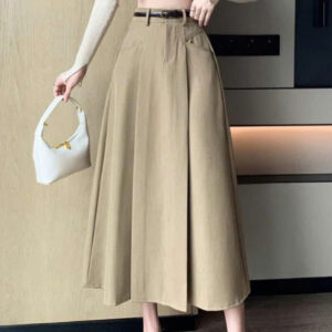 Kaki And Jean Skirts - CVKJ024