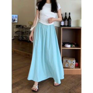 Kaki And Jean Skirts - CVKJ029