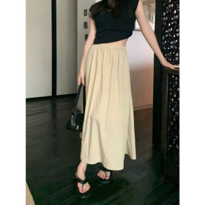 Kaki And Jean Skirts - CVKJ003