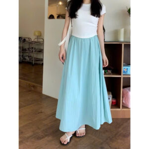 Kaki And Jean Skirts - CVKJ007